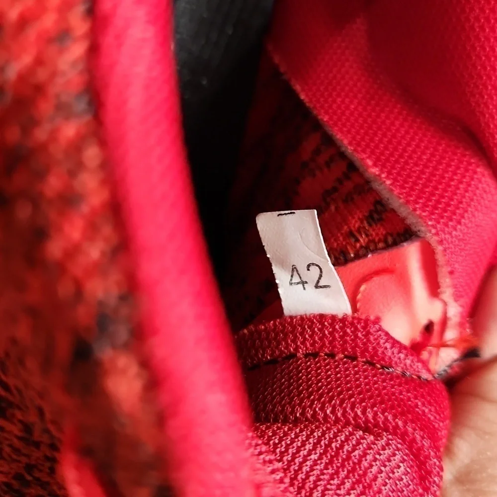 Running men's shoes in red, very comfortable - Picture 8 of 8